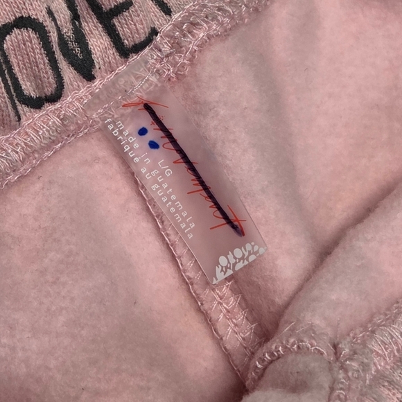 FP Movement For The Win Joggers Candy Pink High Rise Sweatpants Size Large NWOT - Picture 7 of 14
